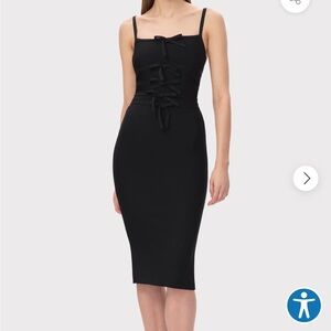 Herve Leger Bow Midi Dress